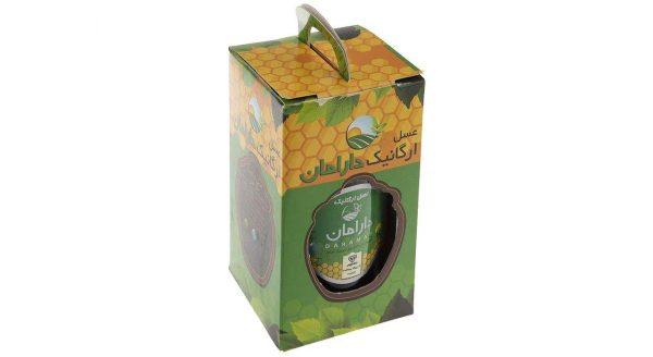 عسل چهل گیاه ارگانیک دارامان مقدار 850 گرم
