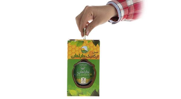 عسل چهل گیاه ارگانیک دارامان مقدار 850 گرم