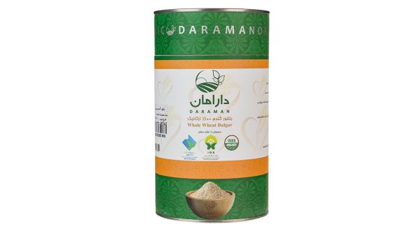 بلغور گندم ارگانیک دارامان مقدار 800 گرم