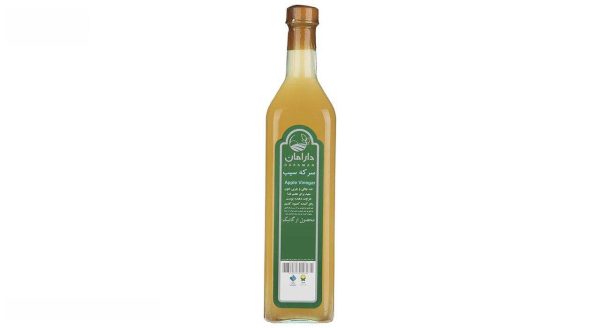 سرکه سیب دارامان مقدار 0.85 لیتر