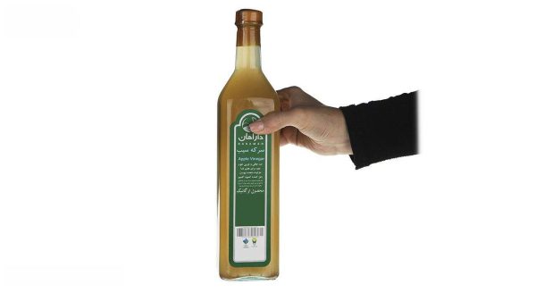 سرکه سیب دارامان مقدار 0.85 لیتر