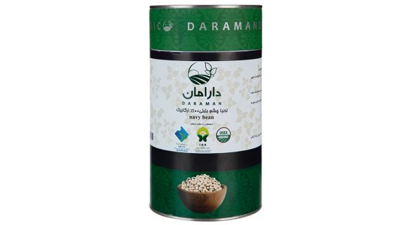 لوبیا چشم بلبلی ارگانیک دارامان مقدار 0.9 کیلوگرم
