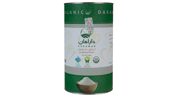 آرد گندم ارگانیک دارامان مقدار 0.7 کیلوگرم